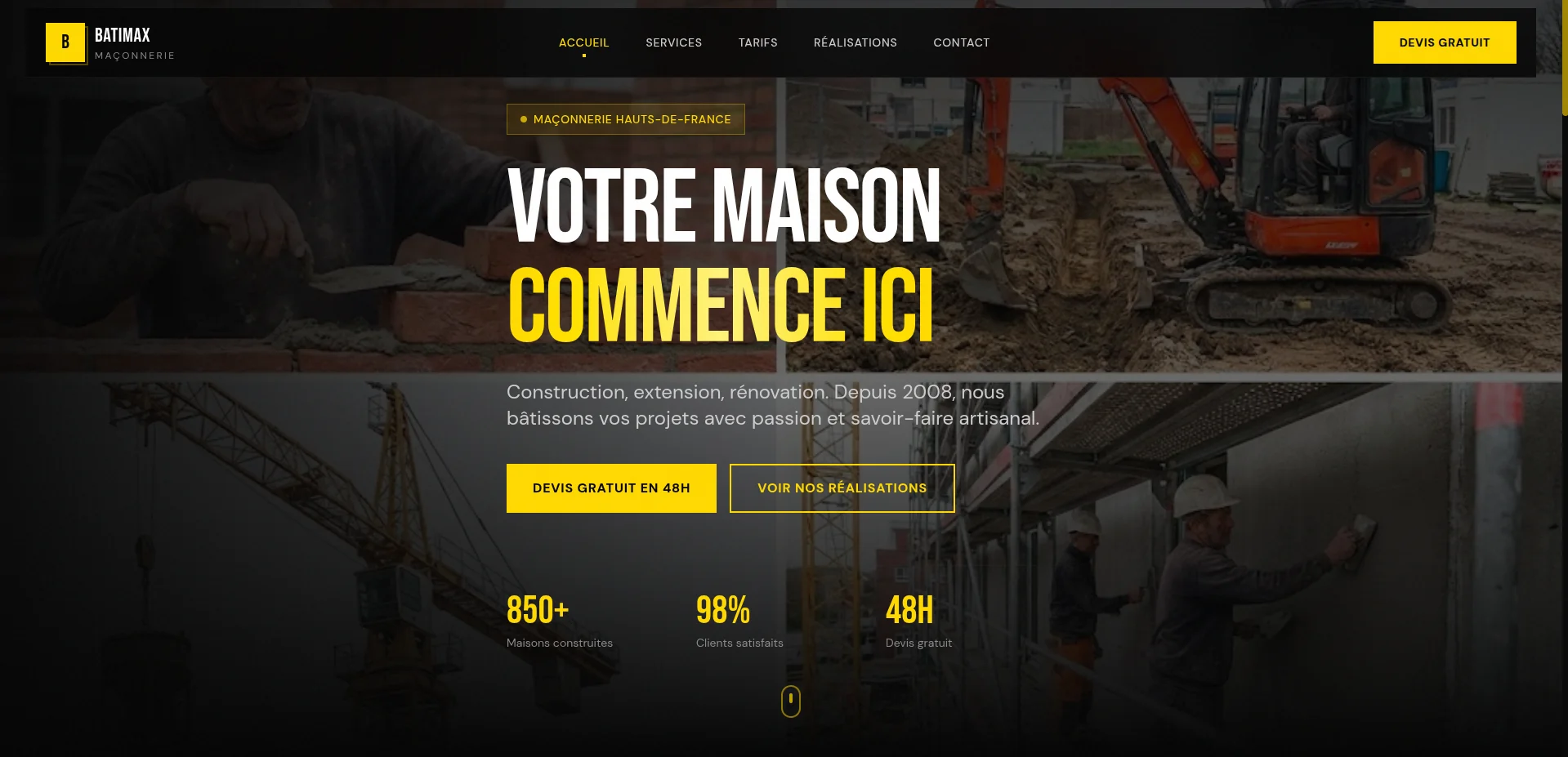 Batimax Maçonnerie Arras